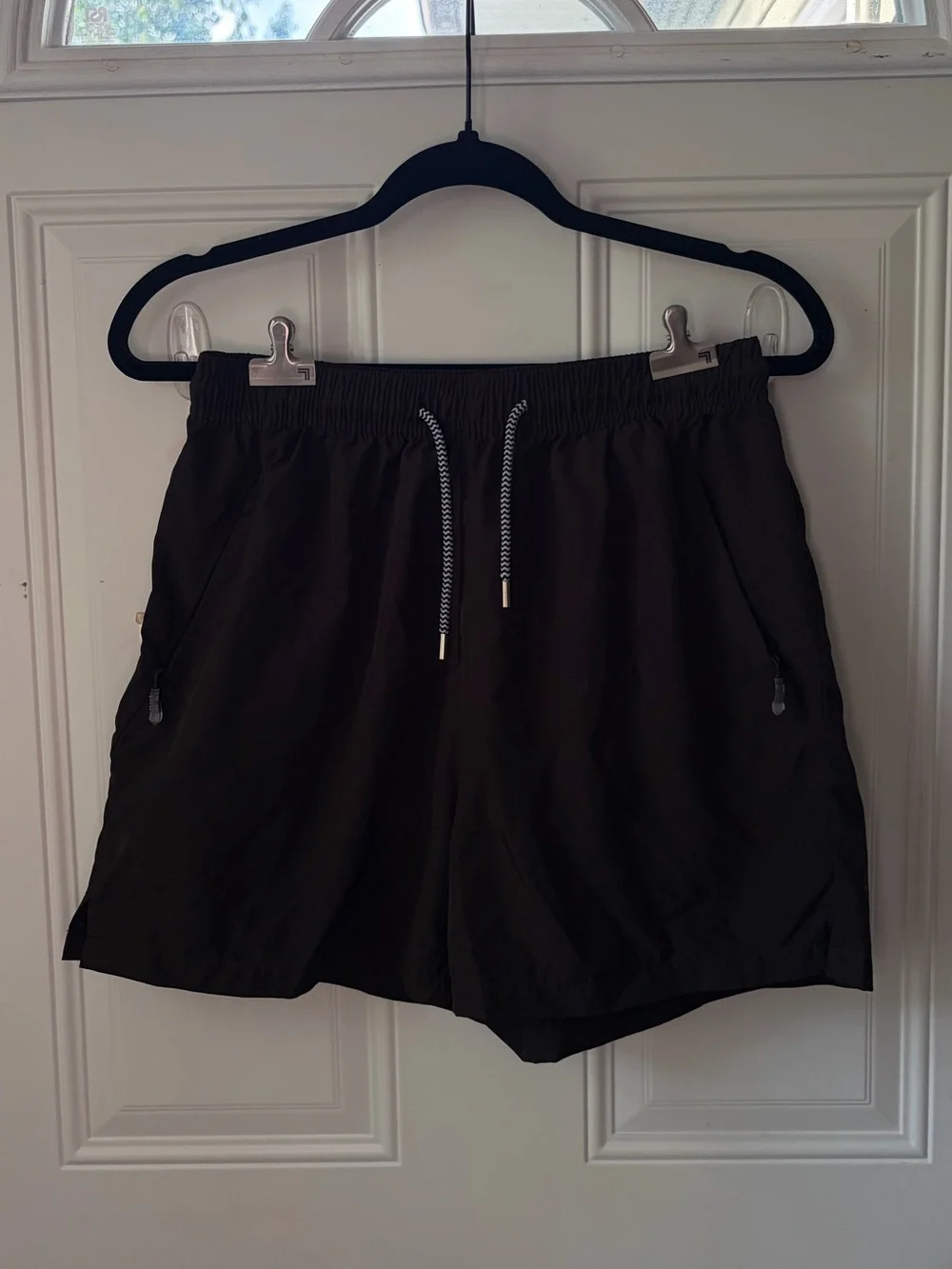Athletic Drawstring Cargo Shorts 🖤